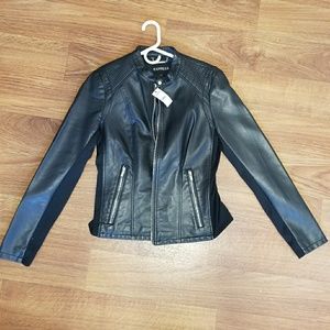 NWT Express Leather Jacket